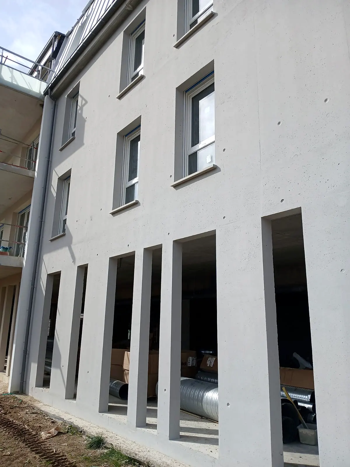 Immeuble Béton Brut