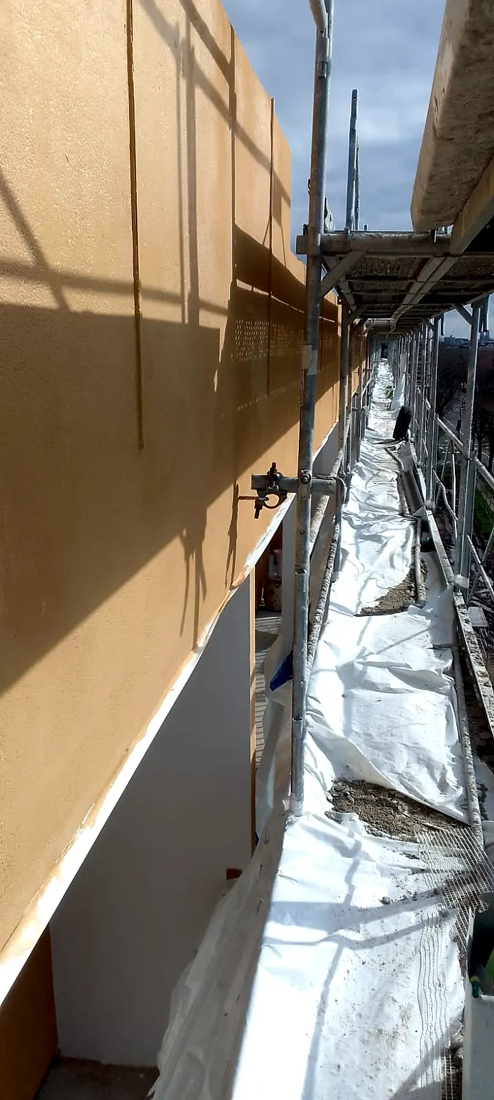 Façades et ravalement — chantier BAT-ELECTRIQUE 10