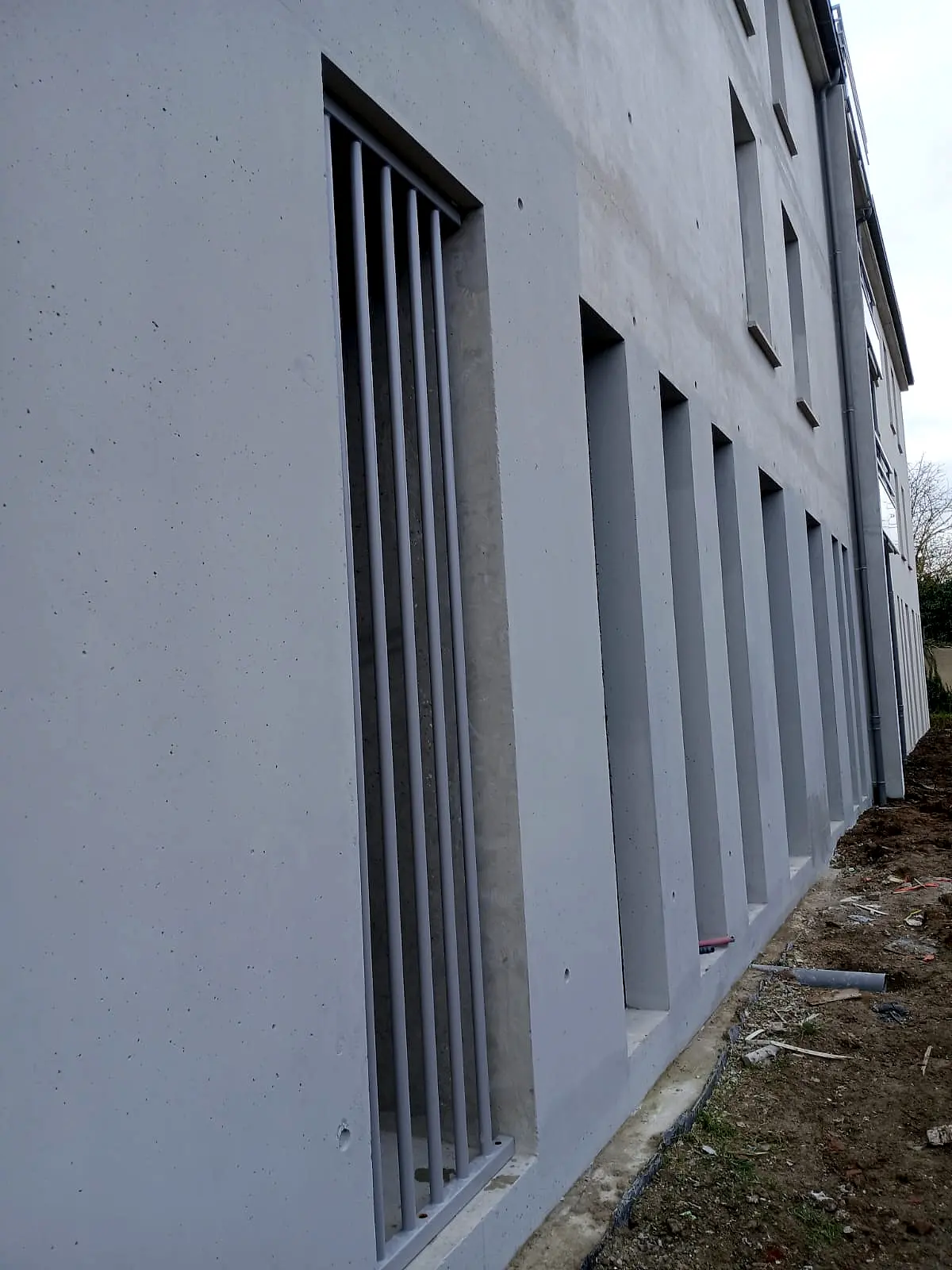 Façades et ravalement — chantier BAT-ELECTRIQUE 12