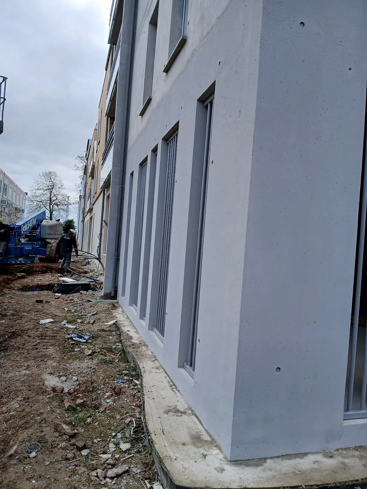 Façades et ravalement — chantier BAT-ELECTRIQUE 14