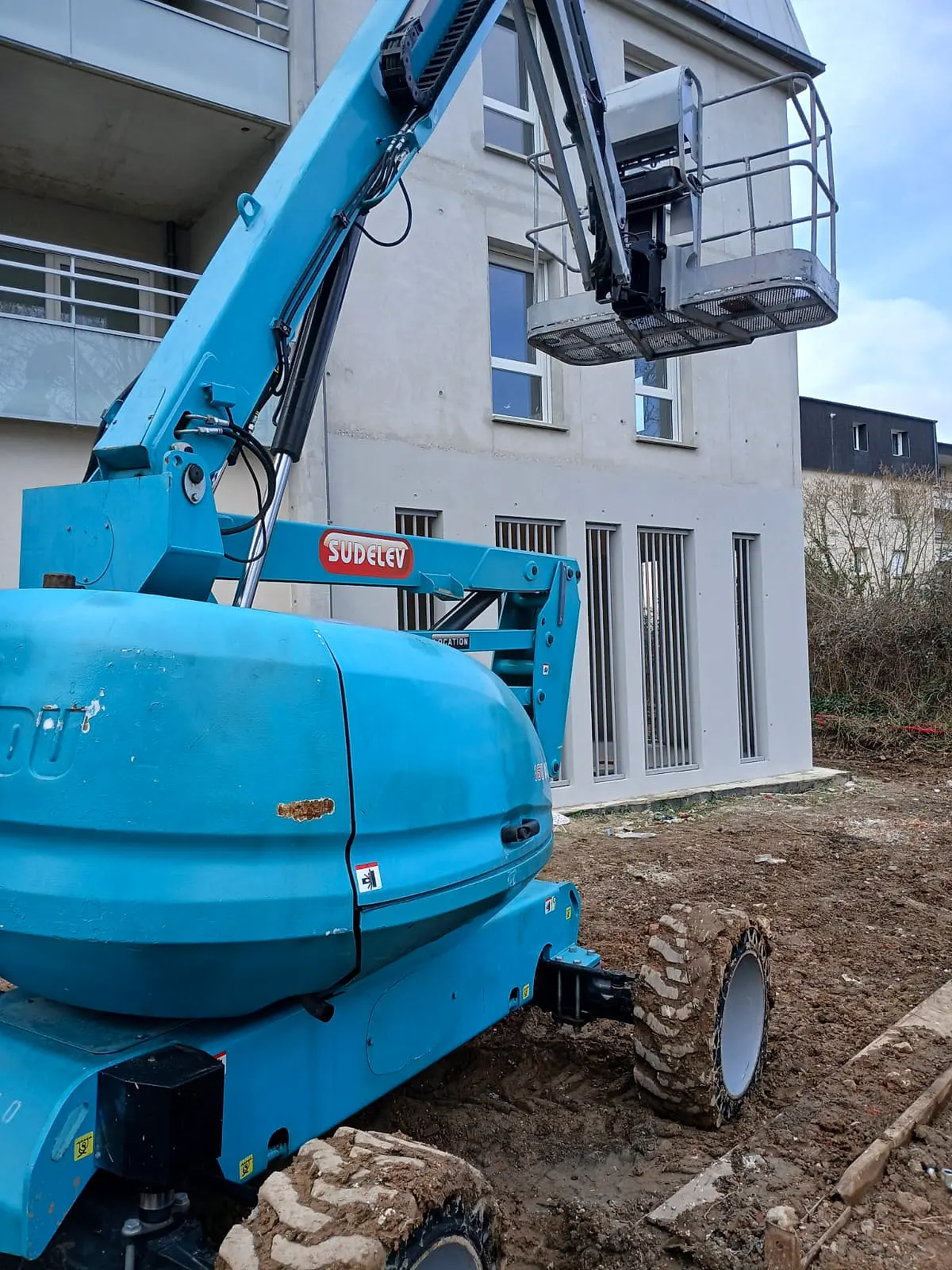Façades et ravalement — chantier BAT-ELECTRIQUE 18