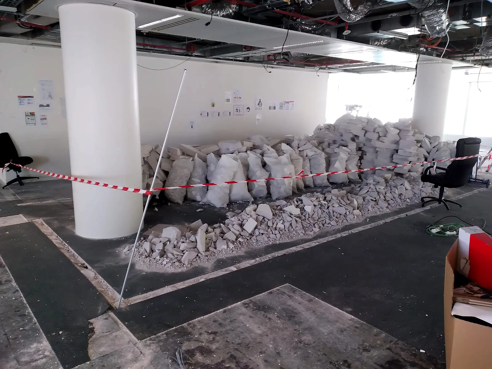 Démolition et curage — chantier BAT-ELECTRIQUE 12
